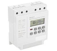 Cosiki Minuterie Numérique Intelligente Programmable Hebdomadaire 380V, pour Moteurs Triphasés, Pompe à Eau, Lampe Néon | 4 KW | Batterie Rechargeable