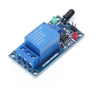 Cosiki Module de Capteur de Détection D'incendie Infrarouge, Relais de Détection de Flamme Réglable pour la sécurité Domestique 12VDC 760-1100nm 1 X unité