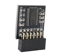 Cosiki Module de sécurité de cryptage TPM 2.0, Module de sécurité TPM 2.0 Cryptage étendu Performances Stables pour SPI 14 Broches TPM 2.0 pour Ordinateur