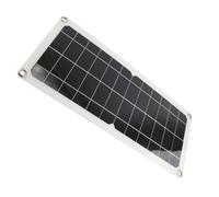 Cosiki Panneau Solaire pour la Centrale électrique, Mini Panneaux Solaires avec Panneau et 3 en 1 Câble de Charge de Chargeur pour Vos Appareils 5V, Ce Qui en Fait un Compagnon Essentiel