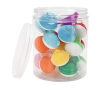 Cosiki Paquet de 12 étuis à Lentilles de Contact en Forme d'animal Mignon, Kit de Rangement de Mini Conteneurs de Lentilles Portables, Conteneur de Cadeaux de Voyage avec Un Design coloré