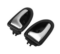 Cosiki Poignées de Porte Intérieure Automobile, Porte de Voiture Poignée Interne 7700353282 2PCS MATE Silver Car à l'intérieur de de Intérieure de pour Maître 1998-2007