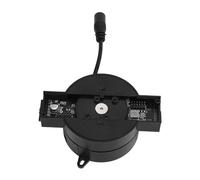 Cosiki Projecteur Holographique 3D, Ventilateur d'affichage d'hologramme 3D 100 à 240 V WiFi luminosité Réglable Résolution 2000 X 224 Télécommande avec Lecteur de Carte pour Fête