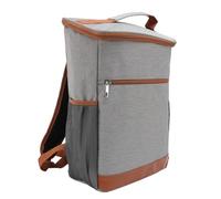 Cosiki Randonnée Sac à Dos, Sac à Dos Refroidisseur à de Grande capacité à Grande capacité Refroidisseur d'épaule à Bandoulière isolé à pour Le Camping de Camping en Plein Air Pique-Nique (Gris