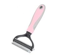 Cosiki Râteau de Sous-couche pour Chiens, Deshedding Dog Brush Épilation de Cheveux Brusque Brosse de Toilettage Pet Pet Dog Cat Fur Fur Cutter Rake Rake Brush pour Perdre pour s'arrêter et Démater