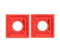 Cosiki Règle de Décalage de Marques de Garniture, Outil de Coupe Multifonction de Niveau de Lignes Parallèles à 45 Degrés pour la Mesure Linéaire de Fenêtre de Porte