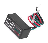 Cosiki Relais Flash DOP-3X Relais Clignotant LED Conception Compacte Résout les Problèmes de Clignotants pour la Plupart des Voitures et Motos, 1 Unité