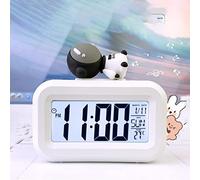 Cosiki Reveil A Piles, Horloge Numérique, Reveil Digital Enfant, Horloge électronique Mignon LED de Dessin animé Reveil Numerique Radio Réveil des Yeux Réveils Électroniques