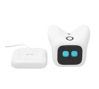 Cosiki Robot Interactif pour Animaux de Compagnie à IA, Compagnon émotionnel à Commande Vocale avec Charge Magnétique et Modes D'interaction Doubles, pour L'apprentissage des Langues et (White)