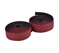 Cosiki Ruban de Guidon de Vélo Absorbant les Chocs pour une Prise Confortable, Protège la Main et le Poignet, 1 Paire D'accessoires de Vélo (rouge)