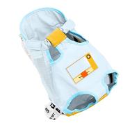 Cosiki Sac à Dos en Toile de Chat, Portable, Respirant, Tête de Chat, Pattes de Transport pour L'extérieur, Conception de Cou élastique, Sac à Dos Avant de pour Vélo, Voyage, Shopping, Matériau : (L