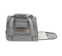Cosiki Sac de Transport pour Chat, Sac à Dos de Voyage pour Animal de Compagnie, Style Capsule Spatiale, de Transport en Polyester Durable et Respirant avec Conception de Messager Portable (Grey)