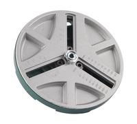 Cosiki Scie à Poinçonner Réglable, Coupe-trou Circulaire avec Embout de Positionnement et 3 Lames de Dents, pour les Projets de Menuiserie de Plaques de Plâtre et de Liège