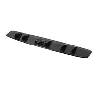 Cosiki Spoilers pour Voitures, Spoiler de Voiture avec Ruban Adhésif à Deux Côtés et Vis Brillant Black Abs Universal Arrière Pare-Chocs Arrière pour Réduire Le Flux d'air dans Le Fond