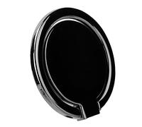 Cosiki Support D'anneau de Téléphone élégant Support de Téléphone Rotatif à 360 ° pour Magnétique Regarder Une Tablette Dramatique Petit Métal (Noir Brillant)