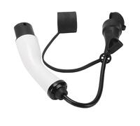 Cosiki Support de Charge Bidirectionnel de Type 2 pour Câble Adaptateur EV 16 A pour Charge Rapide Adaptateur Convertisseur de Décharge de Pile pour Voyage et Utilisation d'urgence PC + Nylon Blanc