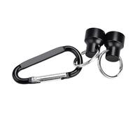 Cosiki Support de Dégagement de Filet de Pêche Magnétique, Clamp/Holder à Boucle Magnétique Durable pour Tente de Camping en Plein Air, Auvent, Caravane, Outil Accessoire de Pêche (Boucle Unique)