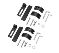 Cosiki Support de Montage de Clignotant de Moto, Support à Pince en Alliage D'aluminium Durable pour Tubes de 2.1 à 4cm, Vtt UTV Motos 1 Paire