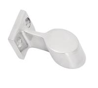 Cosiki Support d'extrémité de Raccord de Main Courante de Bateau en Acier Inoxydable de Haute qualité, Raccord de Main Courante Robuste Poli Miroir pour Tube de 22mm