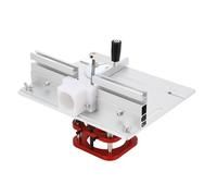 Cosiki Système de Levage de Table de Routeur, Conception Universelle, Plage de Mouvement de 51 Mm, Kit de Levage Manuel pour Machines à Bois, Construction en Alliage D'aluminium pour Gravure,