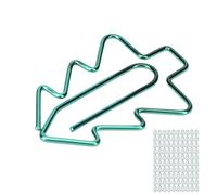 Cosiki Trombones Uniques en Forme D'arbre, Jolis Clips Métalliques Légers pour la Classification des Documents, 100 Pièces pour le Bureau et la Maison