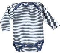 Cosilana 71053 Body/justaucorps à manches longues pour bébé Laine/soie - Bleu - 98 cm-104 cm
