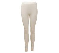 Cosilana Legging pour femme 70 % laine 30 % soie - Beige - W40