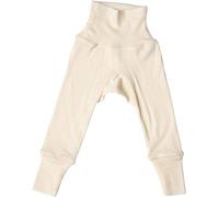 Cosilana, Pantalon pour bébé avec ceinture, 70 % laine, 30 % soie, naturel, 74-80