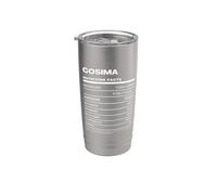 Cosima Valeur Nutritive Nom Drôle Gobelet isotherme en acier inoxydable double paroi