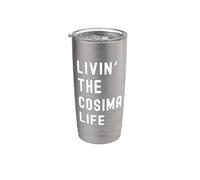 Cosima vivant la vie de Cosima Nom Amusant Gobelet isotherme en acier inoxydable double paroi