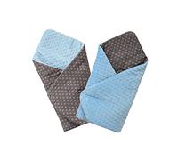 cosing 331-020-05 Coussin à douille pour bébé Nid d'ange bébé hörnchen Minky Bleu