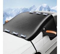 COSJD Couverture Pare Brise Voiture pour Toyota Corolla Touring Sports E210 2019-2023 Kombi, Fixation 6 Magnétique Pliable Couverture Neige,Glace,Couverture Pare-Brise Magnétique