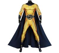 COSLANDERS Costume de sentinelle Thunderbolt pour homme avec cape, tenue d'Halloween Thunderbolt (Style 1, taille L)