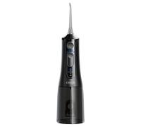 COSLUS Irrigateur dentaire électrique grand public: étanche IPX7 rechargeable, portable et de voyage, adapté à la plupart des personnes Noir
