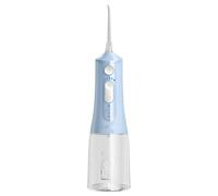 COSLUS Jet Dentaire Hydropulseur Irrigateur Oral: 3 Modes & 18Niveaux, Pic Dentaire Eau pour Orthodontie, Appareil Dentaire, Gencives Sensibles, Compact pour Voyage, Usage Familial,Bleu Brillant,C51