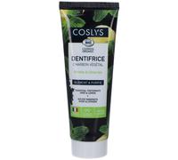 Coslys Dentifrice Charbon Menthe Citron Bio 100g