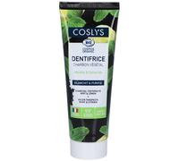 Coslys Dentifrice Charbon Végétal Menthe Et Citron Dentifrice(S) 100 g