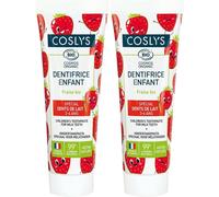 Coslys Dentifrice enfant fraise Gel Dentaire 2x50 ml