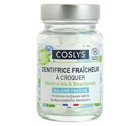 Coslys Dentifrice Fraîcheur à Croquer Bio 120 pastilles