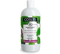 Coslys Shampooing détox fraîcheur cheveux gras Bardane bio & Jujubier – 500 ml