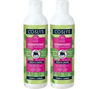 COSLYS® Shampooing Après-Traitement Poux & Lentes - Vinaigre bio de framboise 2x230 ml