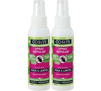 Coslys Spray répulsif poux Liquide 2x100 ml