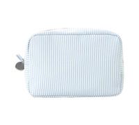 Cosmetic Beauty - Vanity Case for Commuting | Spacious Interior with Quilted Fabric Design & Sturdy Fastener Sliders Including Inner Mesh Pockets for Hiking, Sports, Work and Picnics