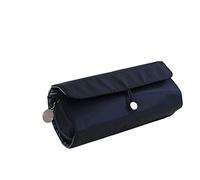 Cosmetic Case Roll Up Makeup Brush Organisateur Travel Portable Multi Fonctionnels Cosmetic Sac Holder for Women Girls Blackbag