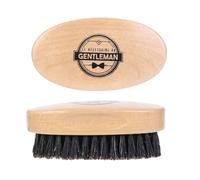 COSMETIC CLUB Brosse à Barbe Poils Naturels Coiffe et Discipline Beige