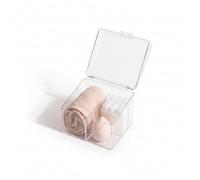 COSMETIC CLUB Coffret de 16 Éponges à Maquillage Compact Transparent