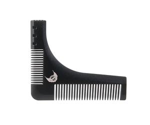 COSMETIC CLUB - SC29276, Peigne structurant pour barbe, Conçu pour coiffer et réparer, design ergonomique, facile à utiliser, taille standard, couleur Noire