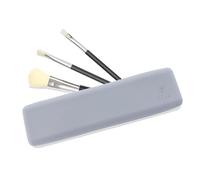 COSMETIC CLUB Trousse à Maquillage en Silicone Facile à Nettoyer Gris | Silicone, trousse à maquillage, facile à nettoyer, légère et compacte, pinceaux et accessoires, imperméable, gris