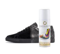 Cosmetic Leather Spray revitalisant daim noir 200 ml Ravive le daim chaussures et renouvelle la couleur pour daim, nubuk, toile et alcantara, protège de l'eau et ne durcit pas