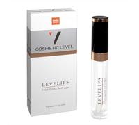 COSMETIC LEVEL, LEVELIPS Filler Gloss Anti-age | Booster lèvres transparent | Volume d'effet immédiat et naturel | Réduction visible des rides | 6 ml